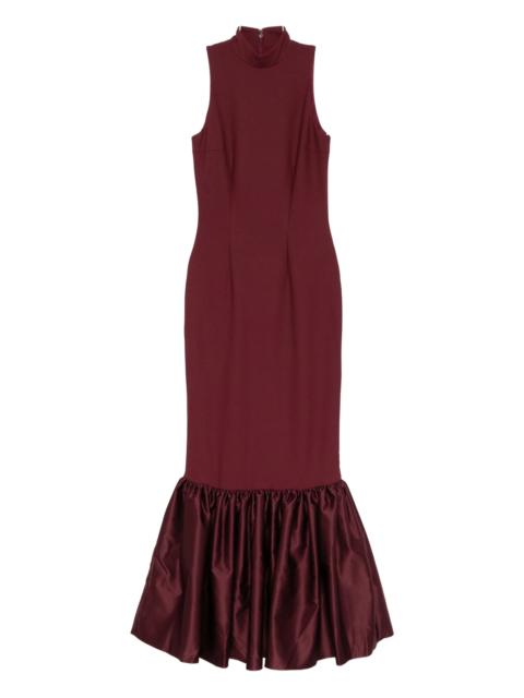 ROTATE Rotate Ruffled-hem Maxi Dress