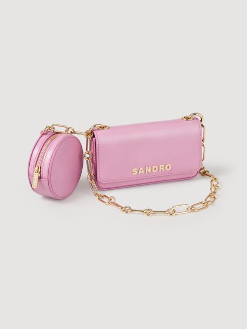 Sandro Totemo bag with chain strap