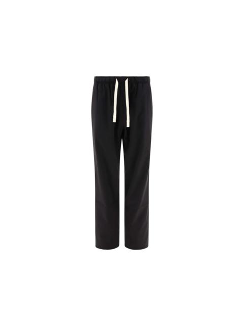 Palm Angels Palm Angels Palm Angels PA Monogram Trousers Black