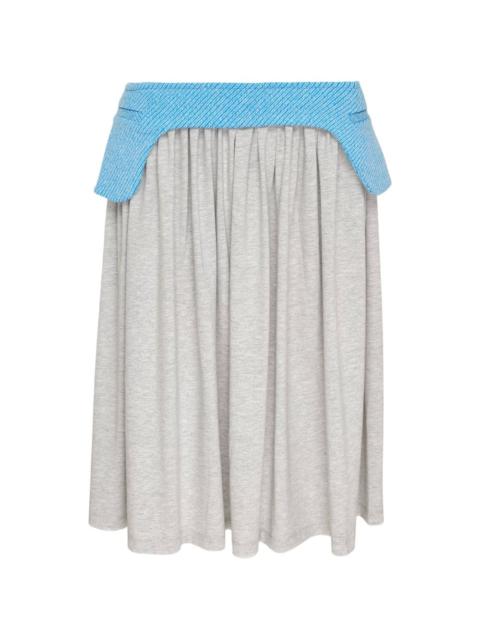 ASHLEY WILLIAMS Pillbox pleated skirt