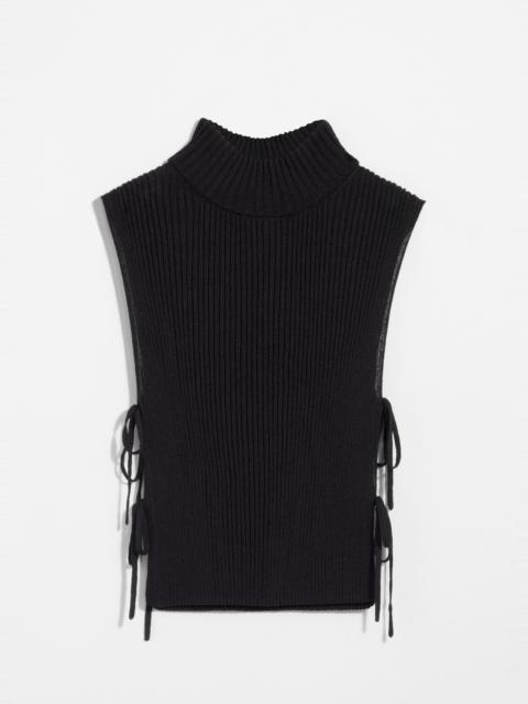 & Other Stories Semi-Sheer Bib Collar