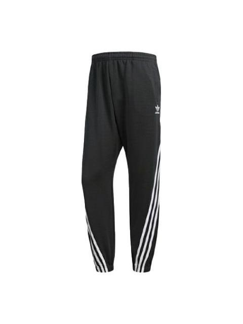 adidas originals Bundle Feet Running Sports Pants Black CE4806