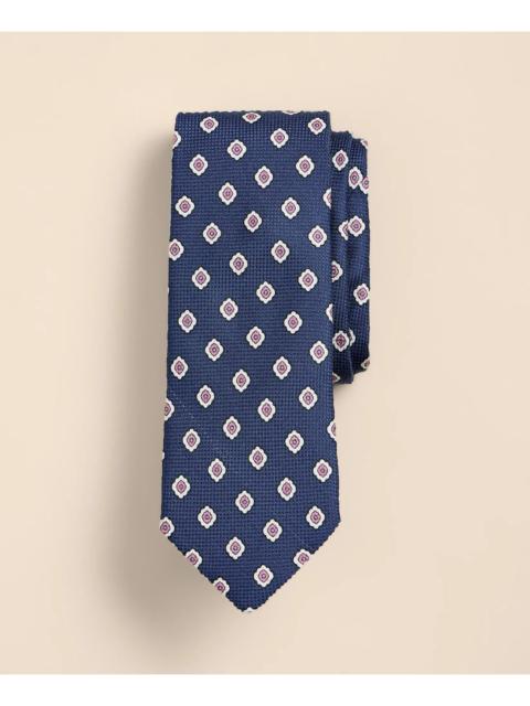 Brooks Brothers Cotton-Silk Stamp Tie