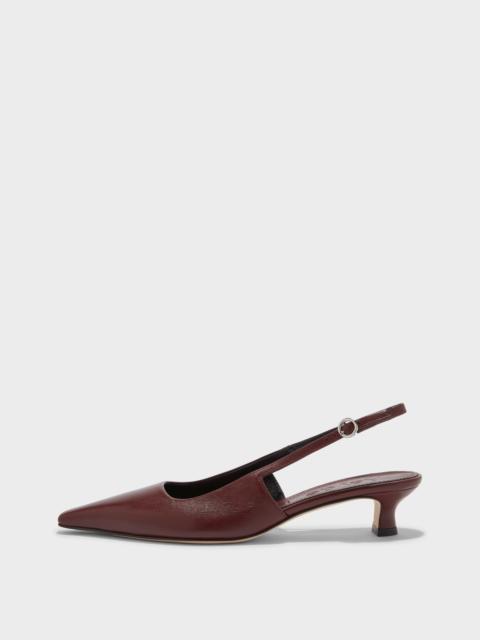Aeyde Catrina Nappa 가죽 Slingback 펌프