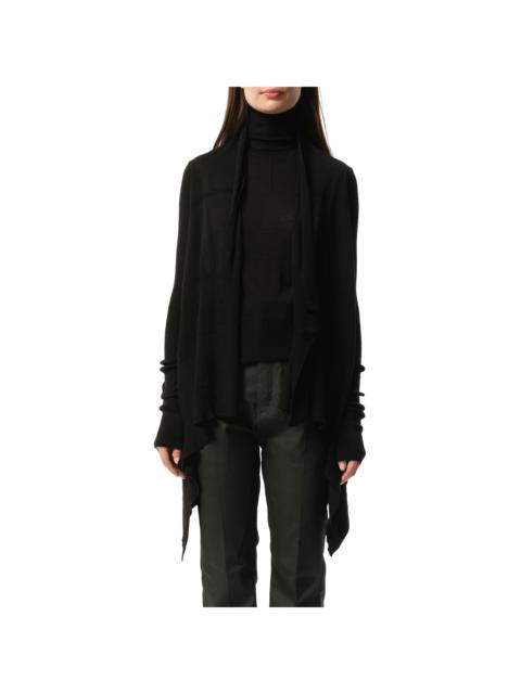 Medium Wrap Cardigan in Black