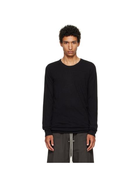 Rick Owens Black Concordians Basic LS T-shirt