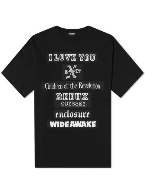 Raf Simons Raf Simons Oversized I Love You Tee