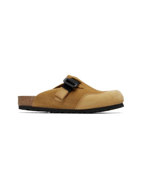BIRKENSTOCK Tan Regular Boston Nova 2.0 Slip-on Loafers