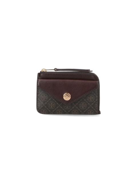 TORY BURCH "T MONOGRAM" CARD HOLDER