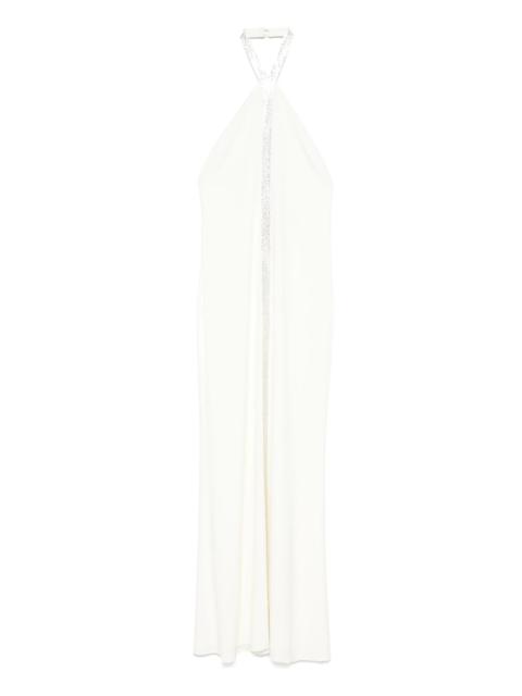 Taller Marmo Taller Marmo Halter-neck Embellished-panel Maxi Dress