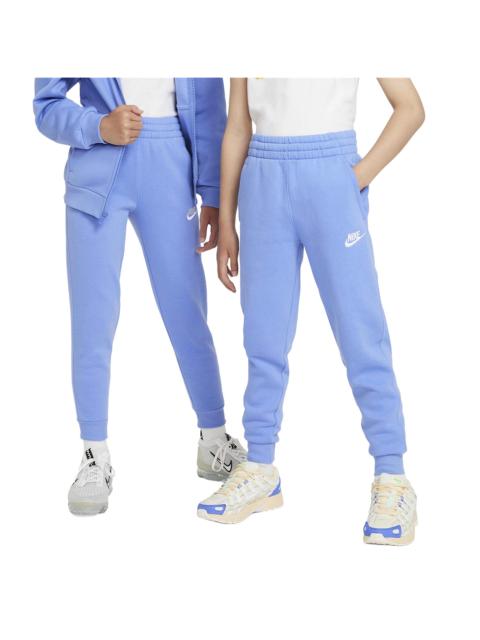 Nike Sportswear Club Fleece Jogger Pants GS "Polar / White" FD3008 450
