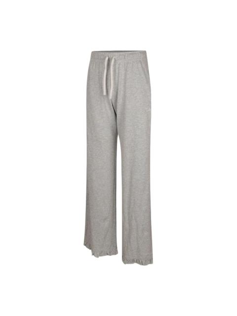 Nike (WMNS) Nike Wide Knit Sports Pants 'Grey' IW1386-050