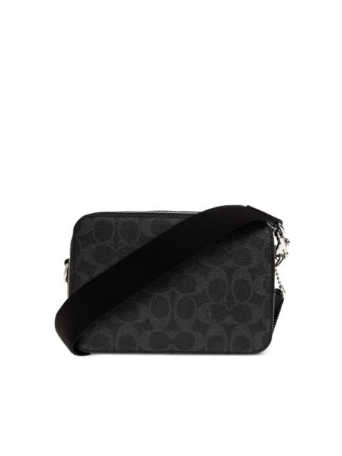 COACH Charter zipped monogram crossbody bag