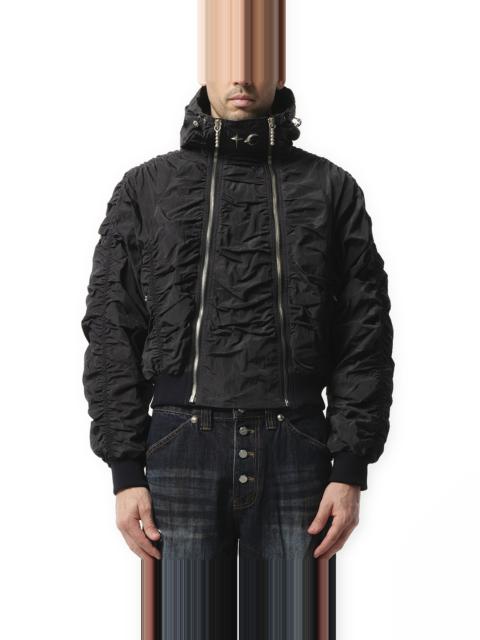 Thug Club Scarred Double Flying Bio Jacket in Black