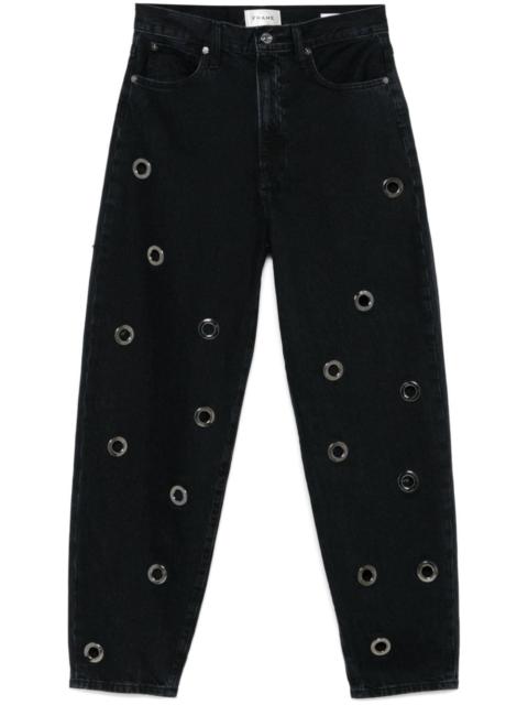FRAME Narrow Grommet jeans