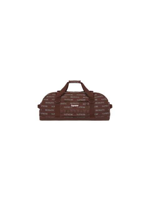Supreme Large Duffle Bag "FW26 - Brown" SU28398