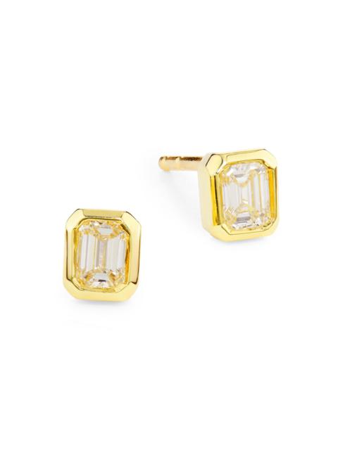 ROBERTO COIN Women's Tiny Treasures 18K Yellow Gold, Ruby & 0.35 TCW Stud Earrings - Yellow Gold