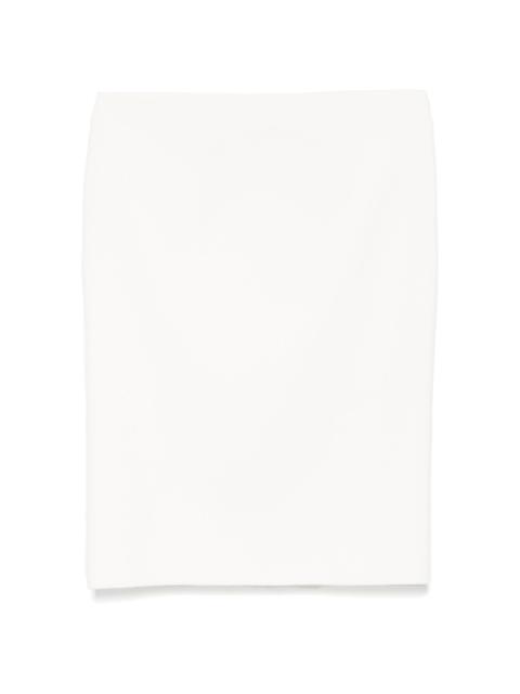 N°21 twill-weave midi skirt