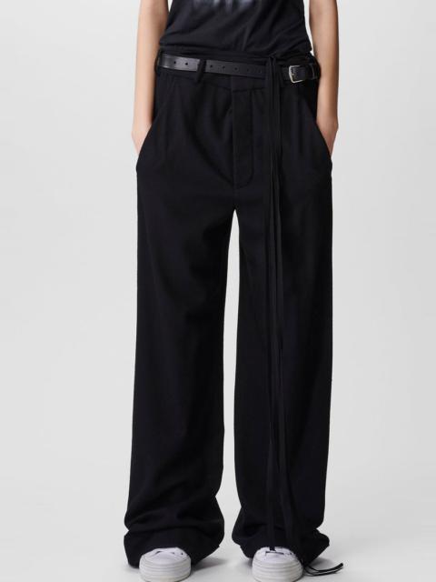 Belinda Loose Fit Trousers Brushed Wool