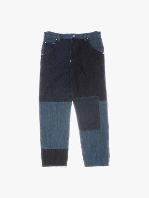 Helmut Lang PIECED TAPERED JEAN