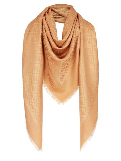 FENDI FF silk shawl