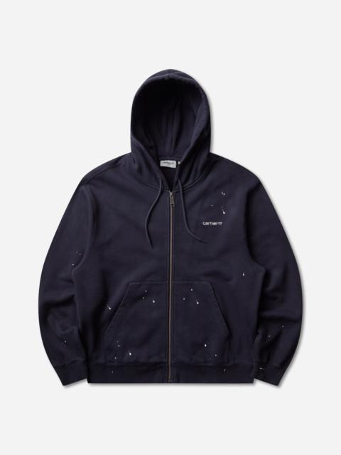 Carhartt WIP Men's Hooded Painter Jacket Dark Navy (Destroy Wash)