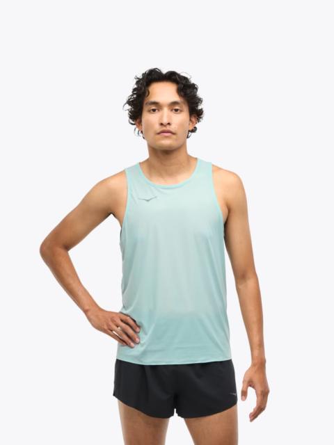 HOKA Men's Airolite Run Tank Top in Druzy
