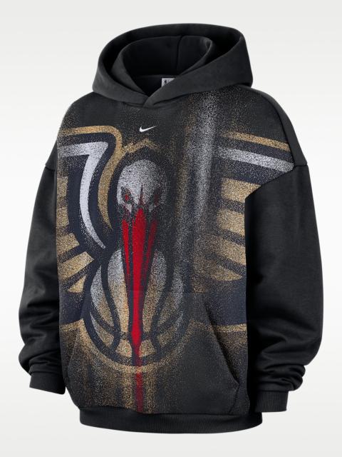 Nike New Orleans Pelicans Standard Issue Men's Fleece Basketball Hoodie