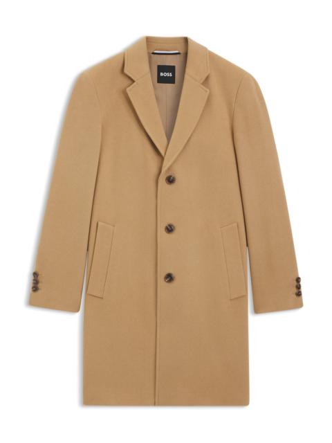 BOSS FORMAL COAT IN A WOOL BLEND