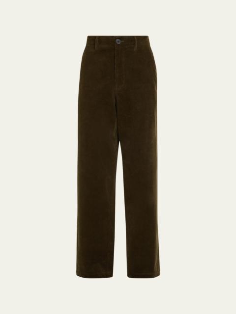 Men's Corduroy Wide-Leg Pants