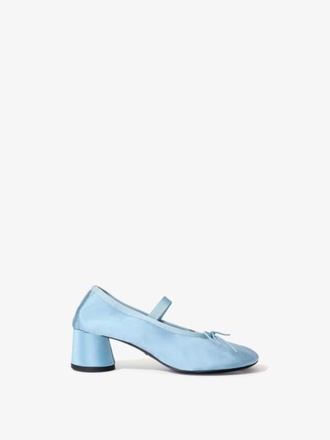 Proenza Schouler Glove Mary Jane Ballet Pumps in Satin