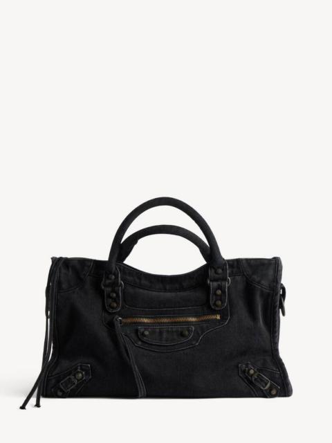 BALENCIAGA Women's Le City Bag Medium in Black