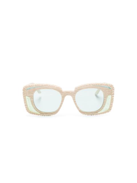 Kuboraum T7 square-frame sunglasses