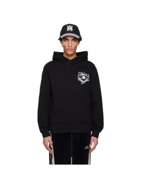 AMIRI Black Varsity 'Hollywood' Hoodie