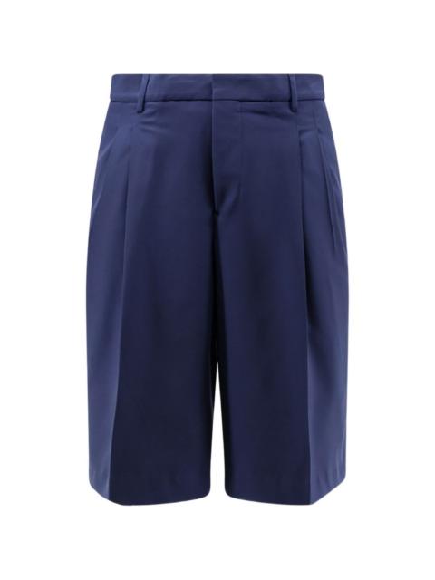 AMI Paris pleated bermuda shorts