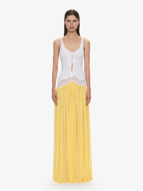 CHRISTOPHER ESBER Open Twist Verner Lace Tank Dress