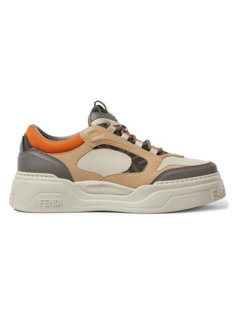 FENDI Men's Force Low-Top Sneakers - Nero