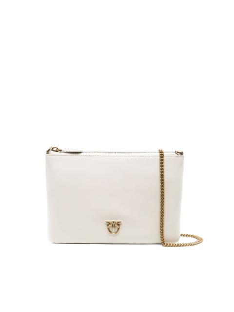 PINKO logo-plaque satchel bag