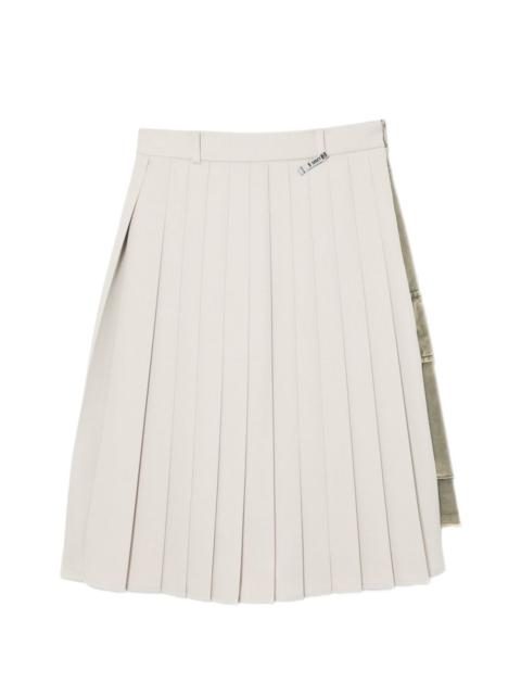 Maison MIHARAYASUHIRO pleated midi skirt