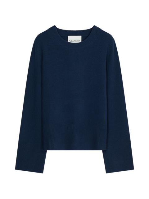 CLOSED long-sleeve crew-neck sweater
