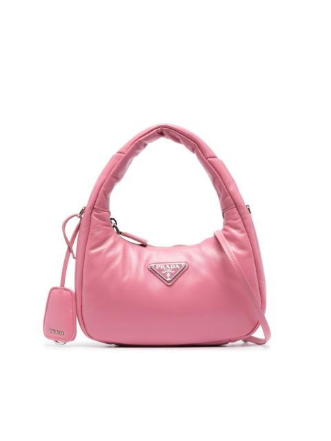 Prada mini padded leather shoulder bag