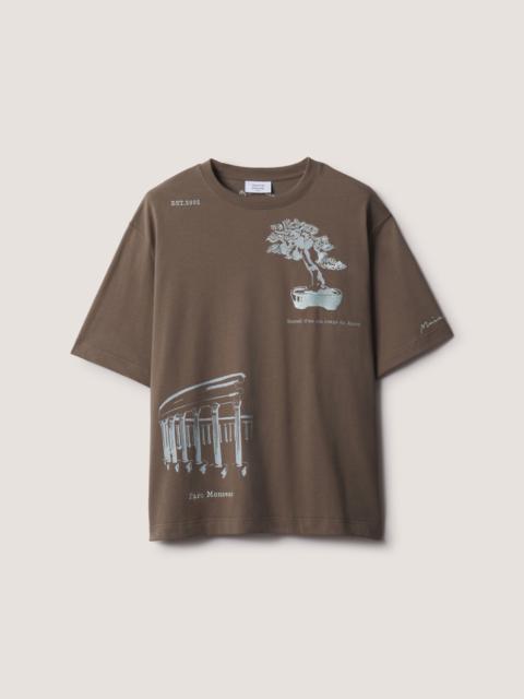 Maison Kitsuné PARCS OF PARIS OVERSIZE TEE-SHIRT