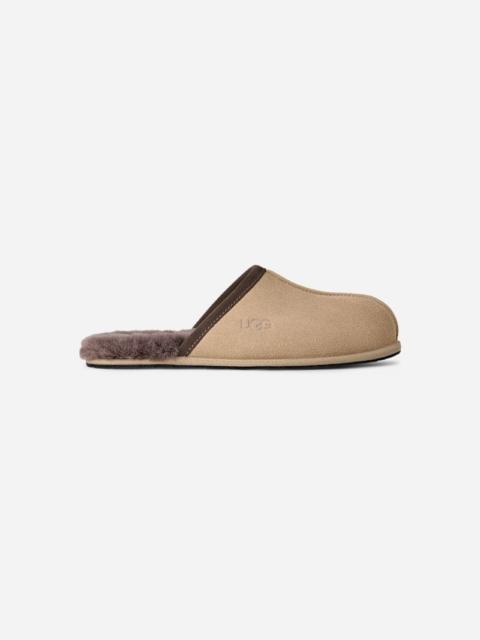 UGG ® Men's Scuff Sheepskin Backless Slipper in Mustard Seed/Molasses