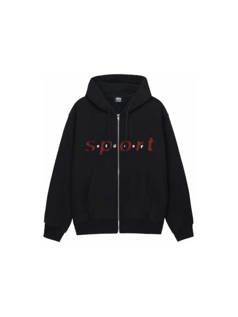 Stüssy Stussy Dot Sport Zip Hoodie Black
