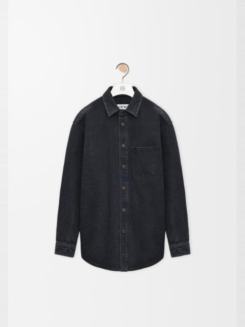 Loewe Anagram overshirt in denim