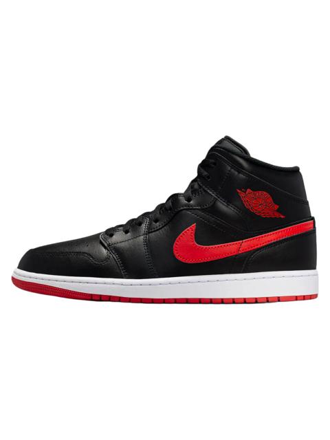 Jordan Air Jordan 1 Mid "Black / White / University Red" DQ8426 005
