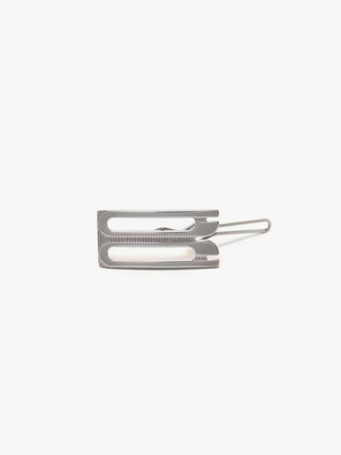 Victoria Beckham Dorian Hair Clip In Silver