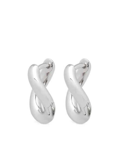 TOM WOOD River huggie hoop earrings