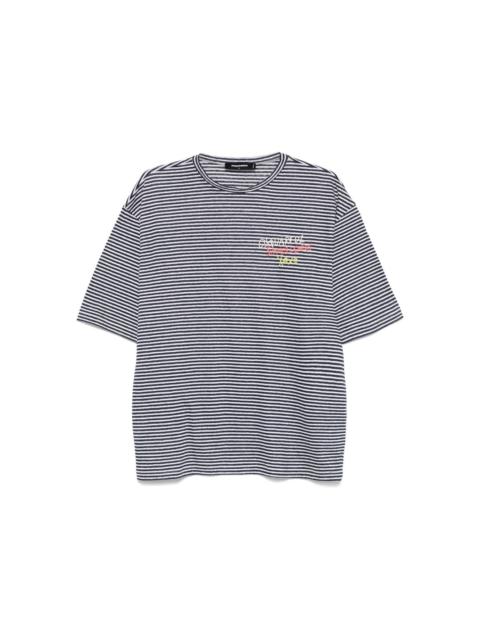 DSQUARED2 logo-embroidered T-shirt