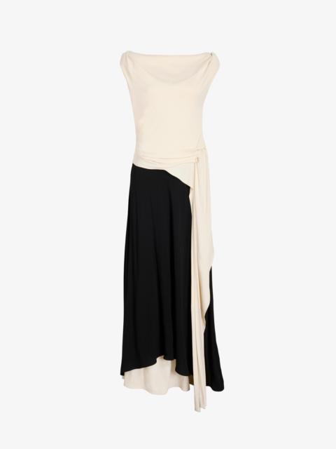 Proenza Schouler Daliah Dress in Satin Back Crepe